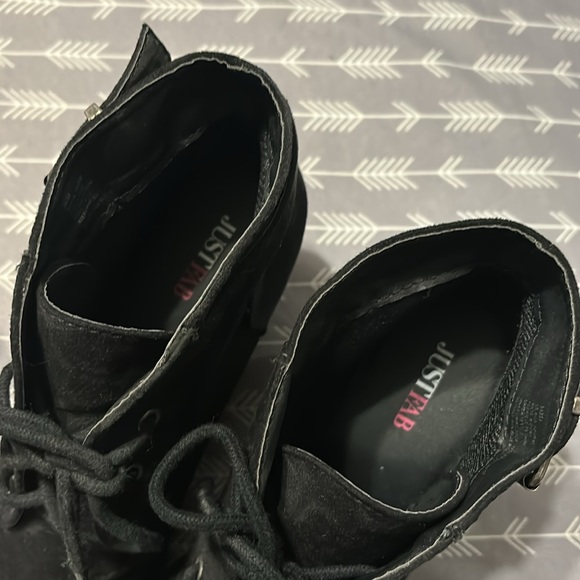 Black Heel Booties from Justfab - Picture 5 of 6